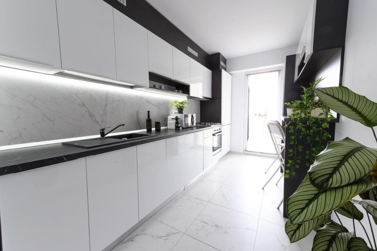 Ferienwohnung North Artistique - Aviatiei Bukarest Exterior foto
